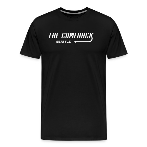 Comeback Seattle White - Men's Premium T-Shirt