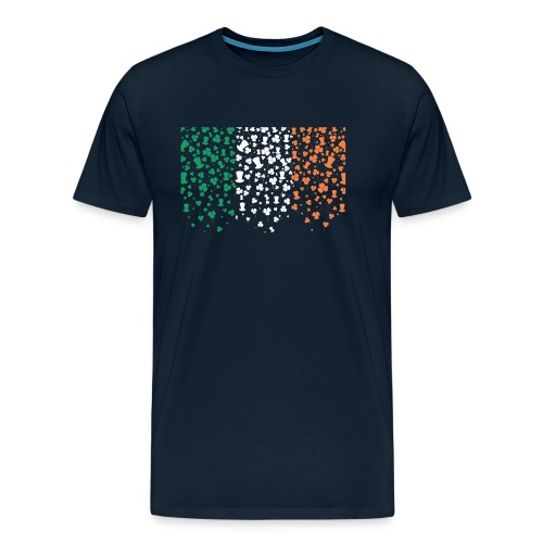 Shamrock Irish Flag - Men's Premium T-Shirt