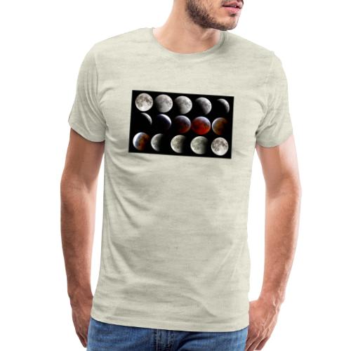 Lunar Eclipse Progression - Men's Premium T-Shirt
