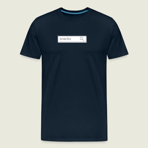 Searching for Snacks Funny Shirt 🍿🍪🥤 - Men's Premium T-Shirt