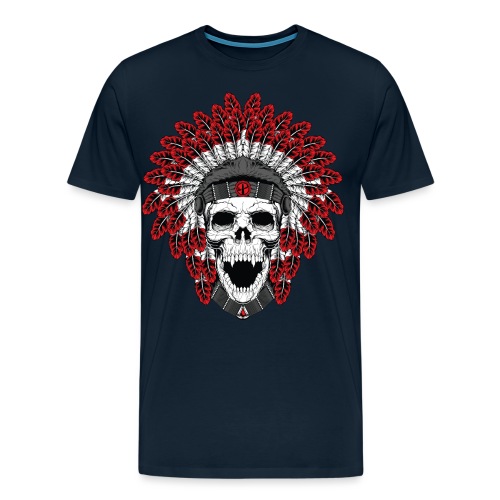 Chief Skull - Men's Premium T-Shirt