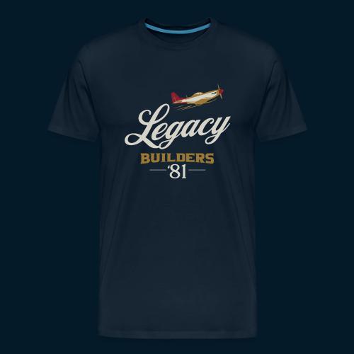Legacy Builders ’81 Foundation Tree Tee - Men's Premium T-Shirt