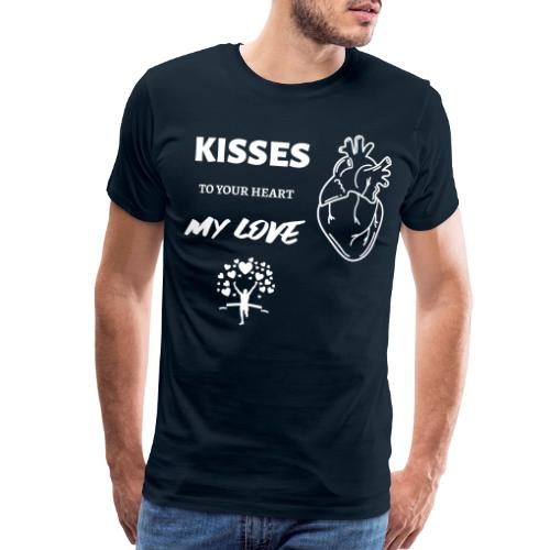 Kisses To Your Heart - Men's Premium T-Shirt