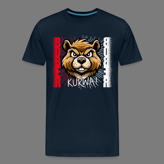Bober Kurwa - Funny beaver design for animal lover