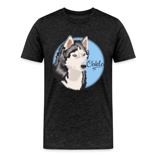 Oakley the Husky from Gone to the Snow Dogs - Men's Premium T-Shirt