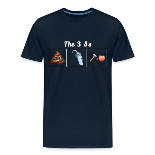 The 3 S's - Men's Premium T-Shirt