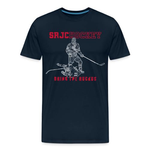 SRJC Hockey - Bring the Ruck (red/white) - Men's Premium T-Shirt