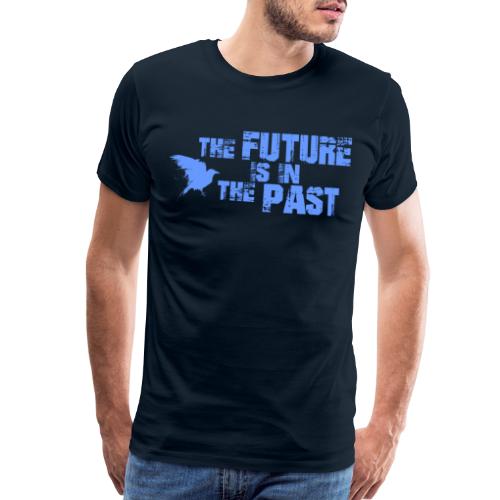 future past crow bird - Men's Premium T-Shirt