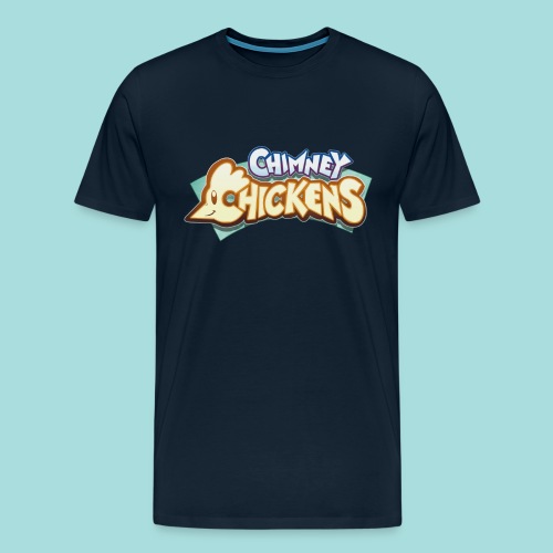 Chimney Chickens Logo - Men's Premium T-Shirt