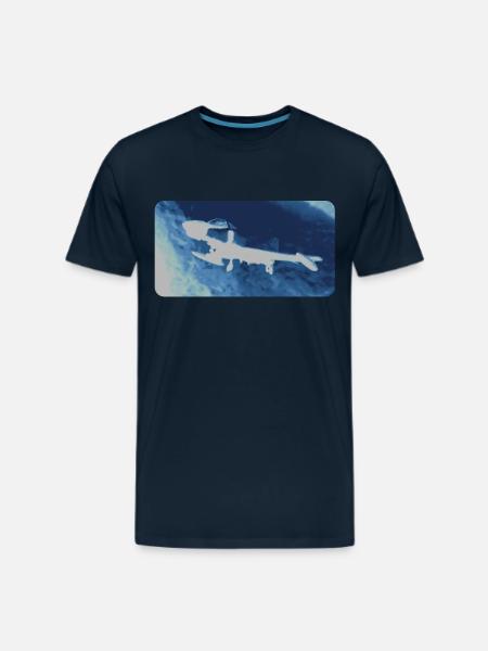 USAF F-4 Phantom - Men's Premium T-Shirt - deep navy