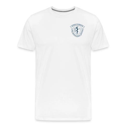 med school shield rev - Men's Premium T-Shirt