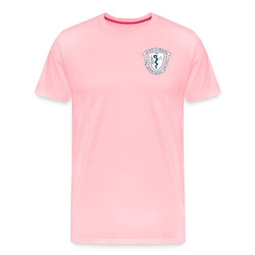 med school shield rev - Men's Premium T-Shirt