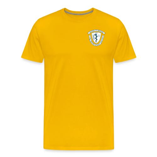 med school shield rev - Men's Premium T-Shirt