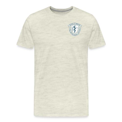 med school shield rev - Men's Premium T-Shirt