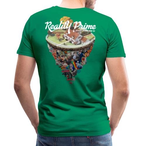 Reality Prime (On Color, Back Design) - Men's Premium T-Shirt