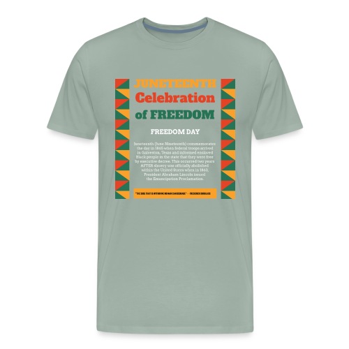 Juneteenth Freedom Day - Men's Premium T-Shirt