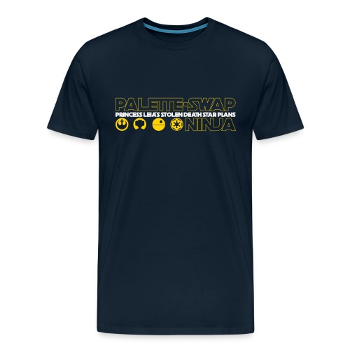 Princess Leia's Stolen Death Star Plans - Men's Premium T-Shirt