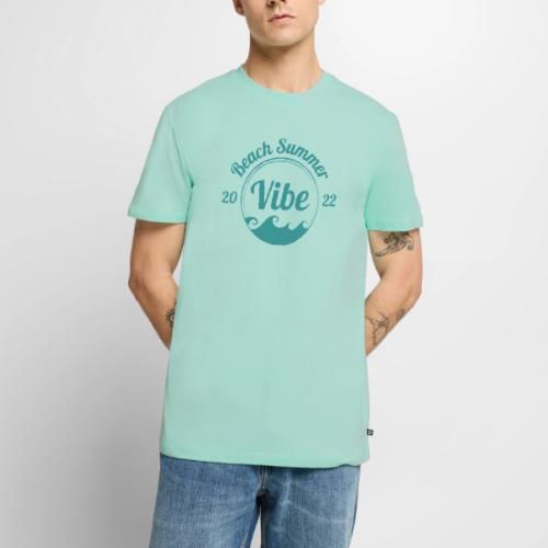 Beach Summer seafoam 2 - Men's Premium T-Shirt