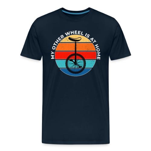 My Other Wheel Is At Home - Men's Premium T-Shirt