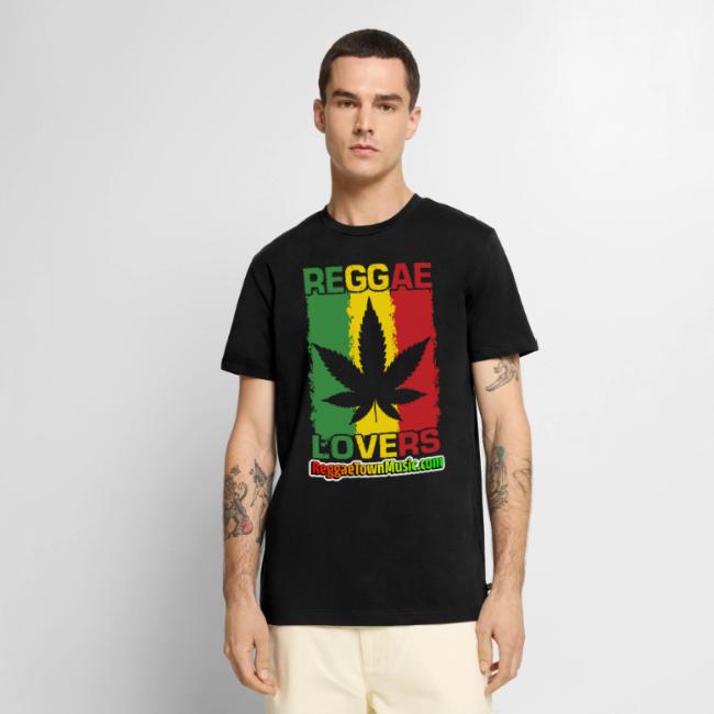 Reggae lovers design featuring cannabis leaf