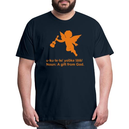 Ukulele Definition - Men's Premium T-Shirt