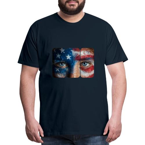 USA: Stars in Her Eyes - Men's Premium T-Shirt