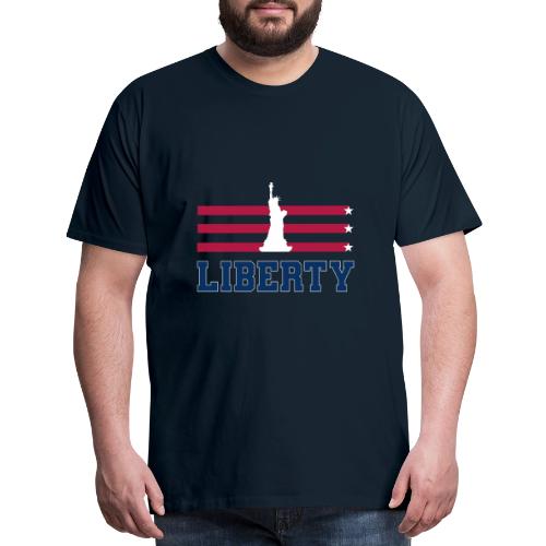USA: Stars of Liberty - Men's Premium T-Shirt