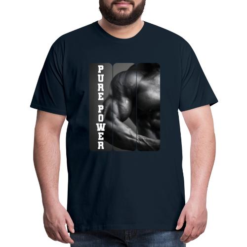 Bodybuilding: Pure Power - Men's Premium T-Shirt