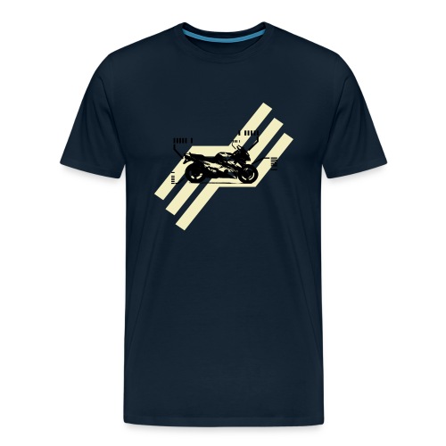 Crotch Rocket Design - Men's Premium T-Shirt
