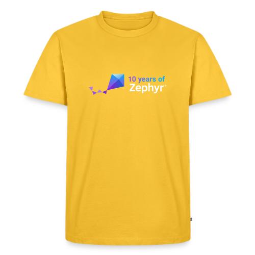 Zephyr 10th Anniversary Horizontal Color Reversed - Men's Premium T-Shirt