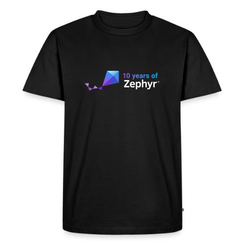 Zephyr 10th Anniversary Horizontal Color Reversed - Men's Premium T-Shirt