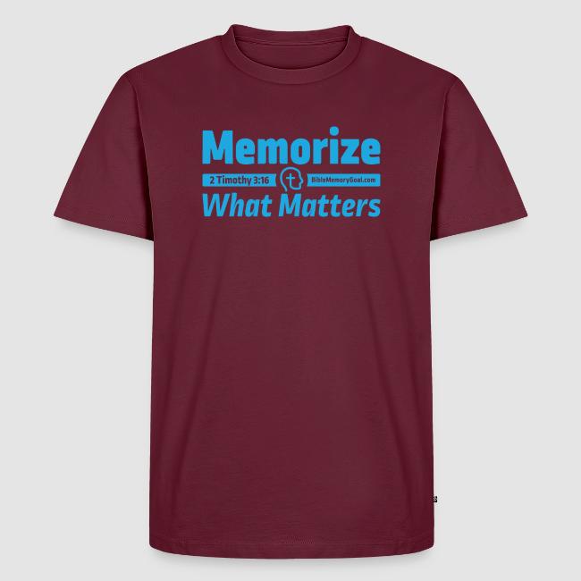 "Memorize What Matters" Original Design