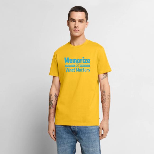 "Memorize What Matters" Original Design