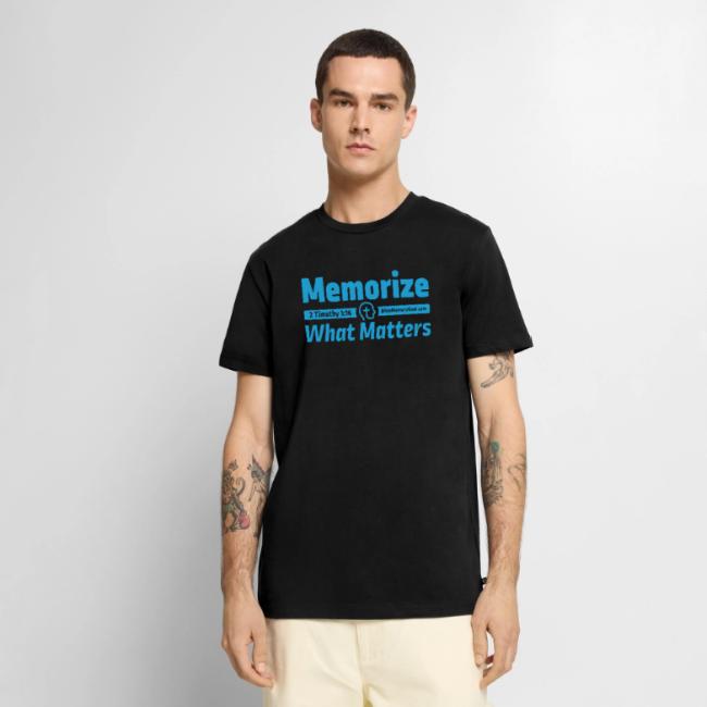 "Memorize What Matters" Original Design