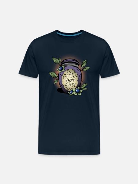 Nightshade - Men's Premium T-Shirt - deep navy