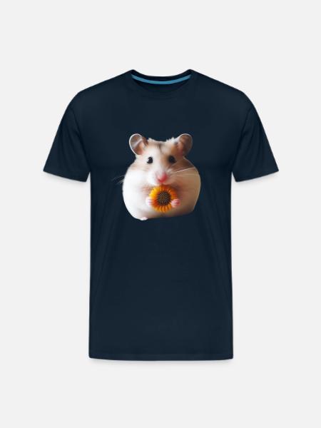 Seeds & Hamsters - Men's Premium T-Shirt - deep navy