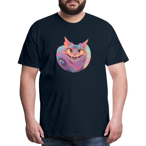Handsome Grin Cat - Men's Premium T-Shirt