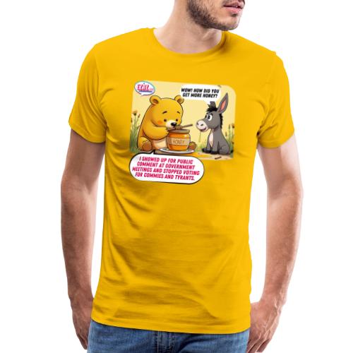 Honey Bear - Fire Tyrants - Men's Premium T-Shirt
