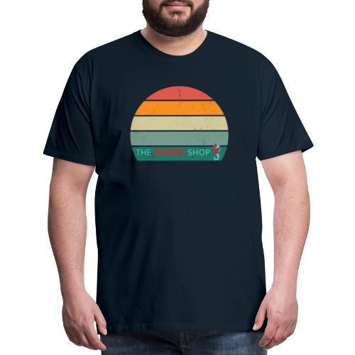 minimalist retro design - Men's Premium T-Shirt