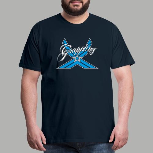 Grappling X Air-Force - Men's Premium T-Shirt
