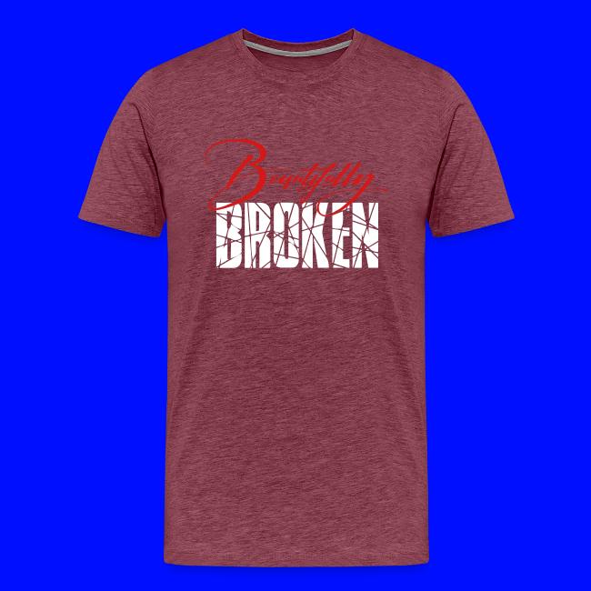 Beautifully Broken red white