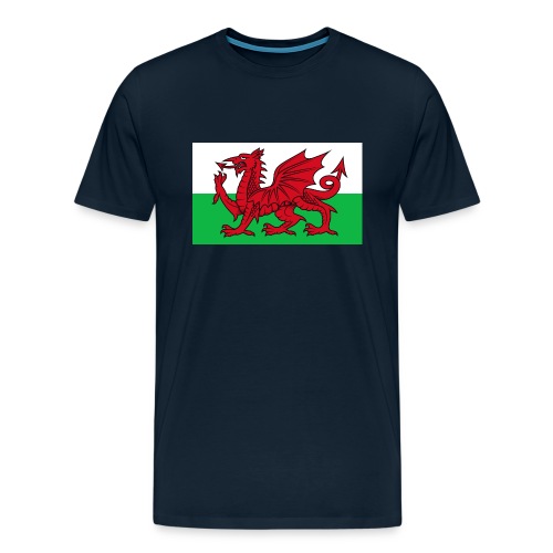 Wales Flag - Men's Premium T-Shirt