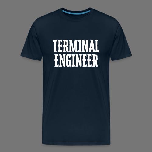 Terminal Engineer Double Print - Men's Premium T-Shirt