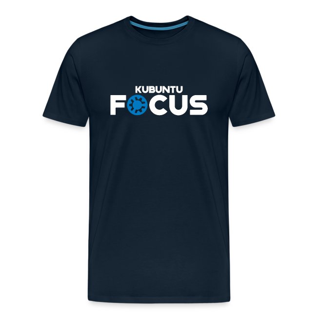 Kubuntu Focus Logo - White