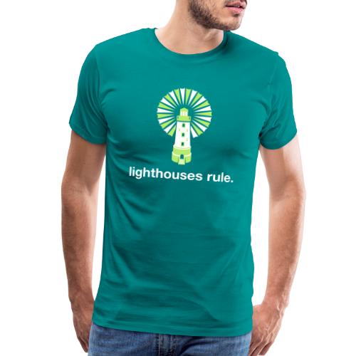 Lighthouses Rule. - Men's Premium T-Shirt