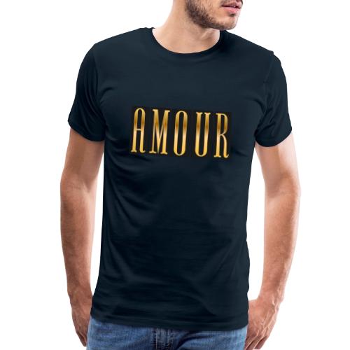 Golden Love - Men's Premium T-Shirt