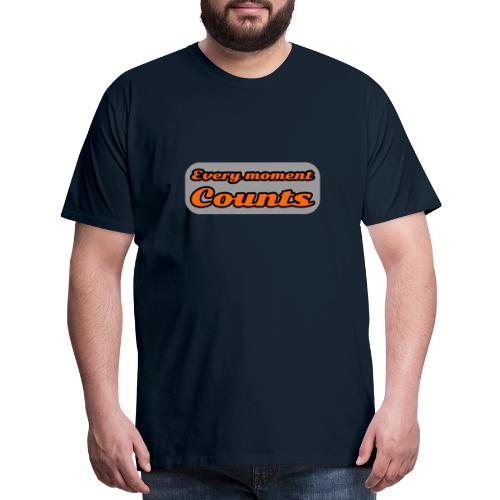 Every moment counts - Men's Premium T-Shirt