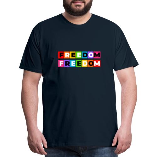 Freedom in Color - Men's Premium T-Shirt