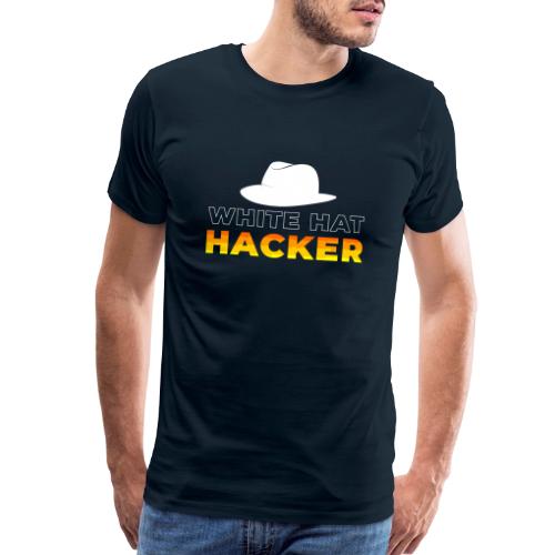 White Hat Hacker - Men's Premium T-Shirt