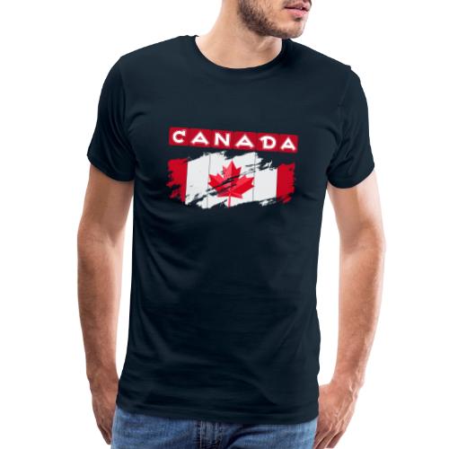Canada, Inspired by the Canadian flag - Men's Premium T-Shirt